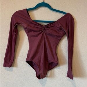 Mirella small long sleeve leotard